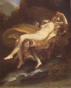 Pierre-Paul Prud hon The Abduction of Psyche (mk05) Spain oil painting artist